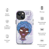 Blue Booberry Tough Case for iPhone®