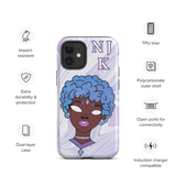 Blue Booberry Tough Case for iPhone®