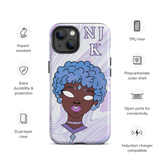 Blue Booberry Tough Case for iPhone®