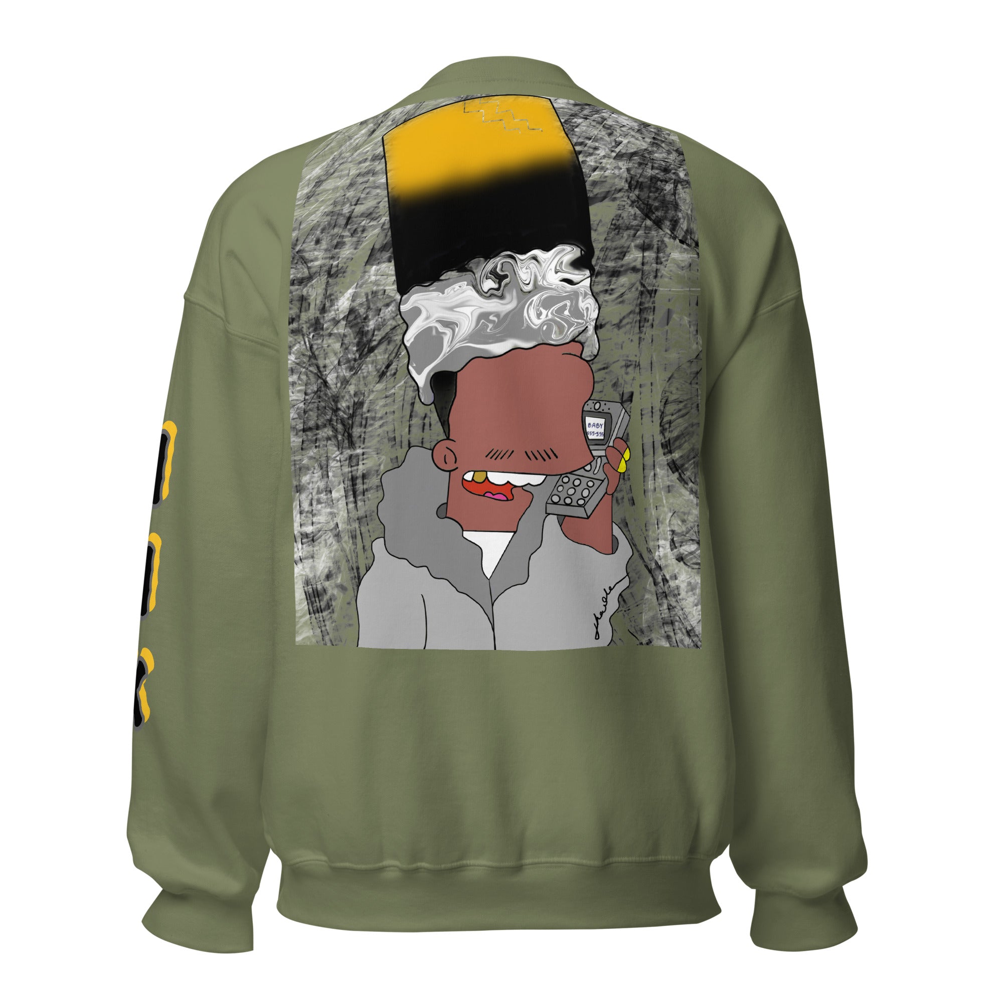 Silvah Surfah Bart Unisex Sweatshirt