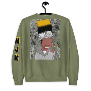 Silvah Surfah Bart Unisex Sweatshirt