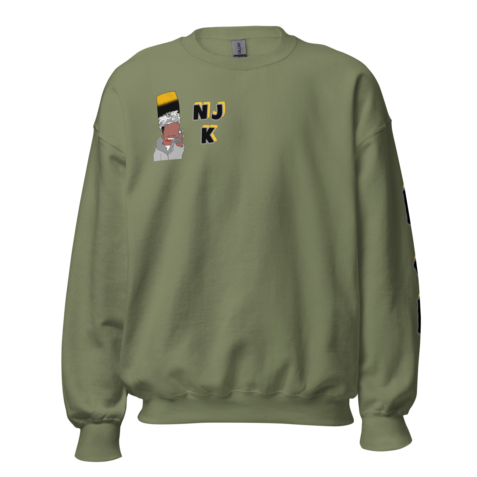 Silvah Surfah Bart Unisex Sweatshirt