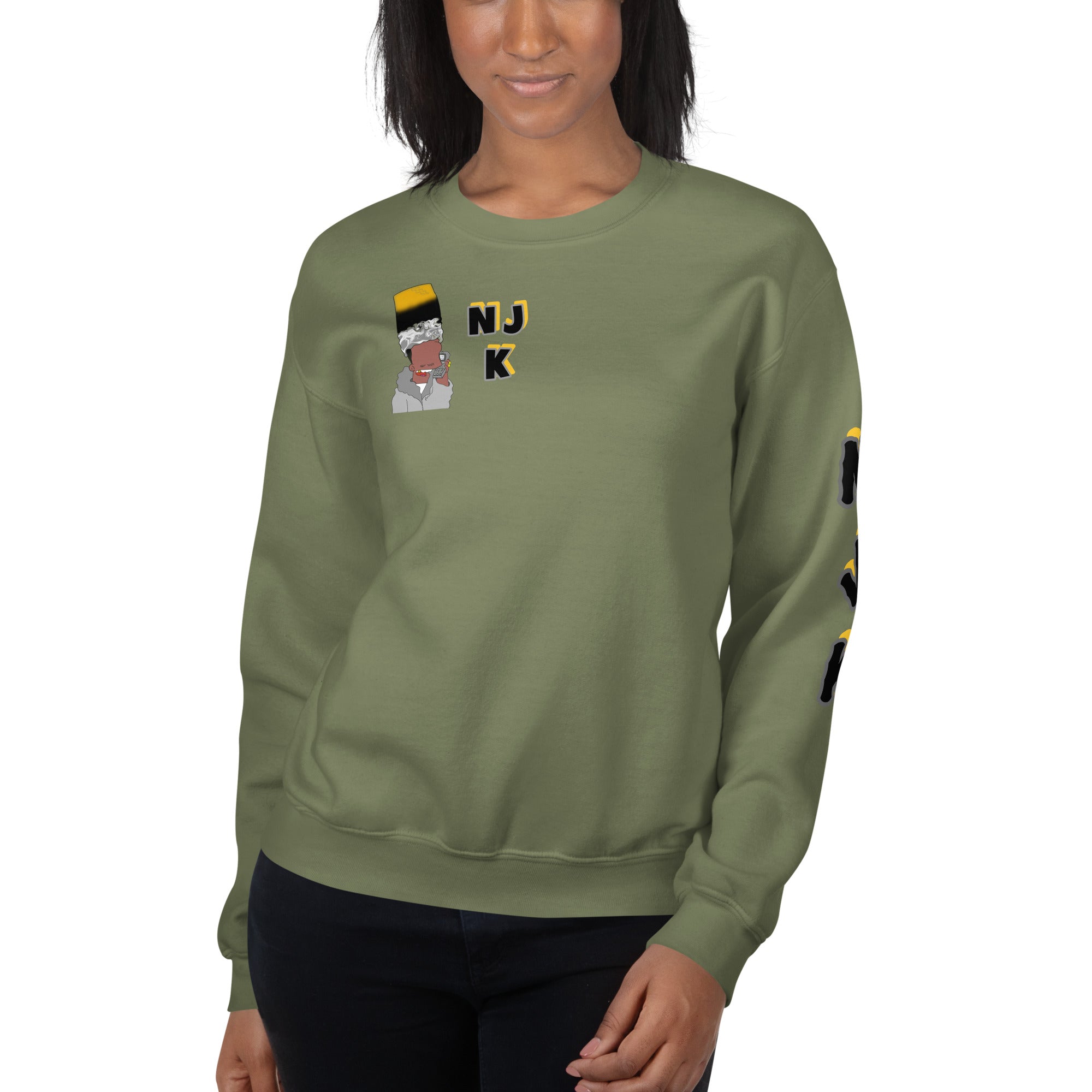 Silvah Surfah Bart Unisex Sweatshirt