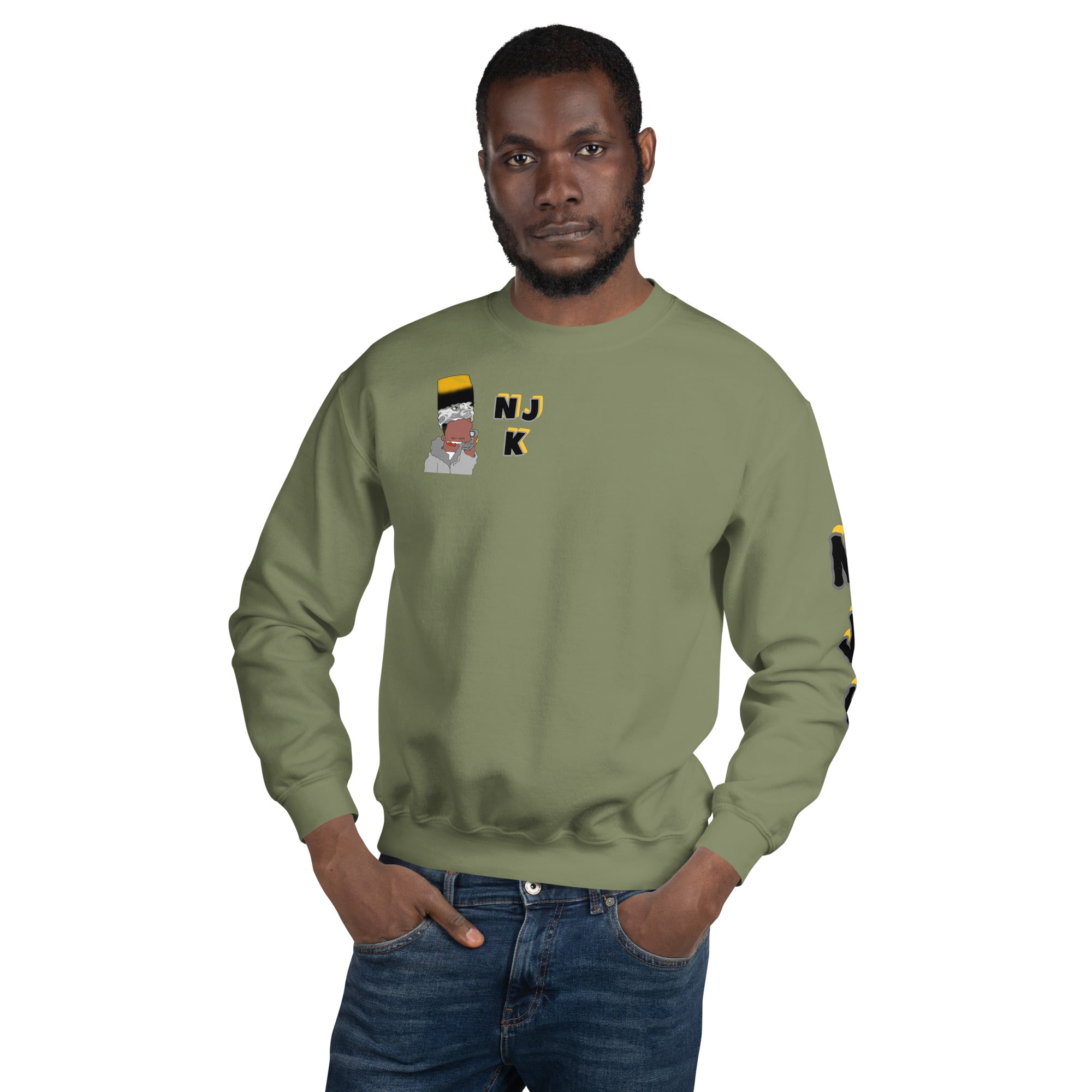 Silvah Surfah Bart Unisex Sweatshirt