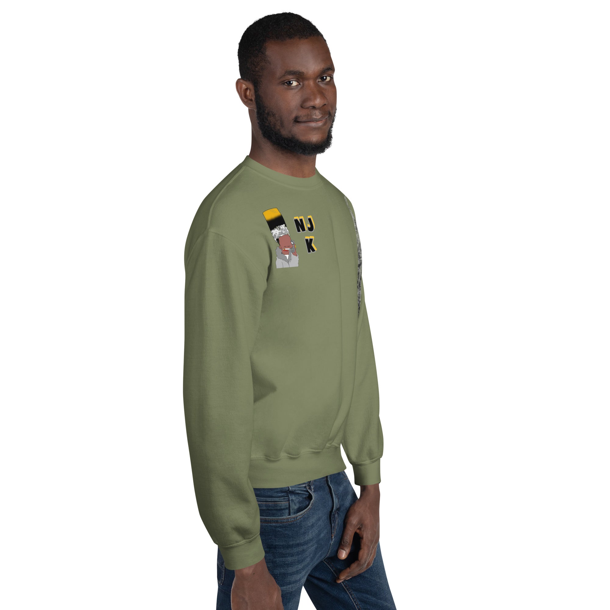 Silvah Surfah Bart Unisex Sweatshirt