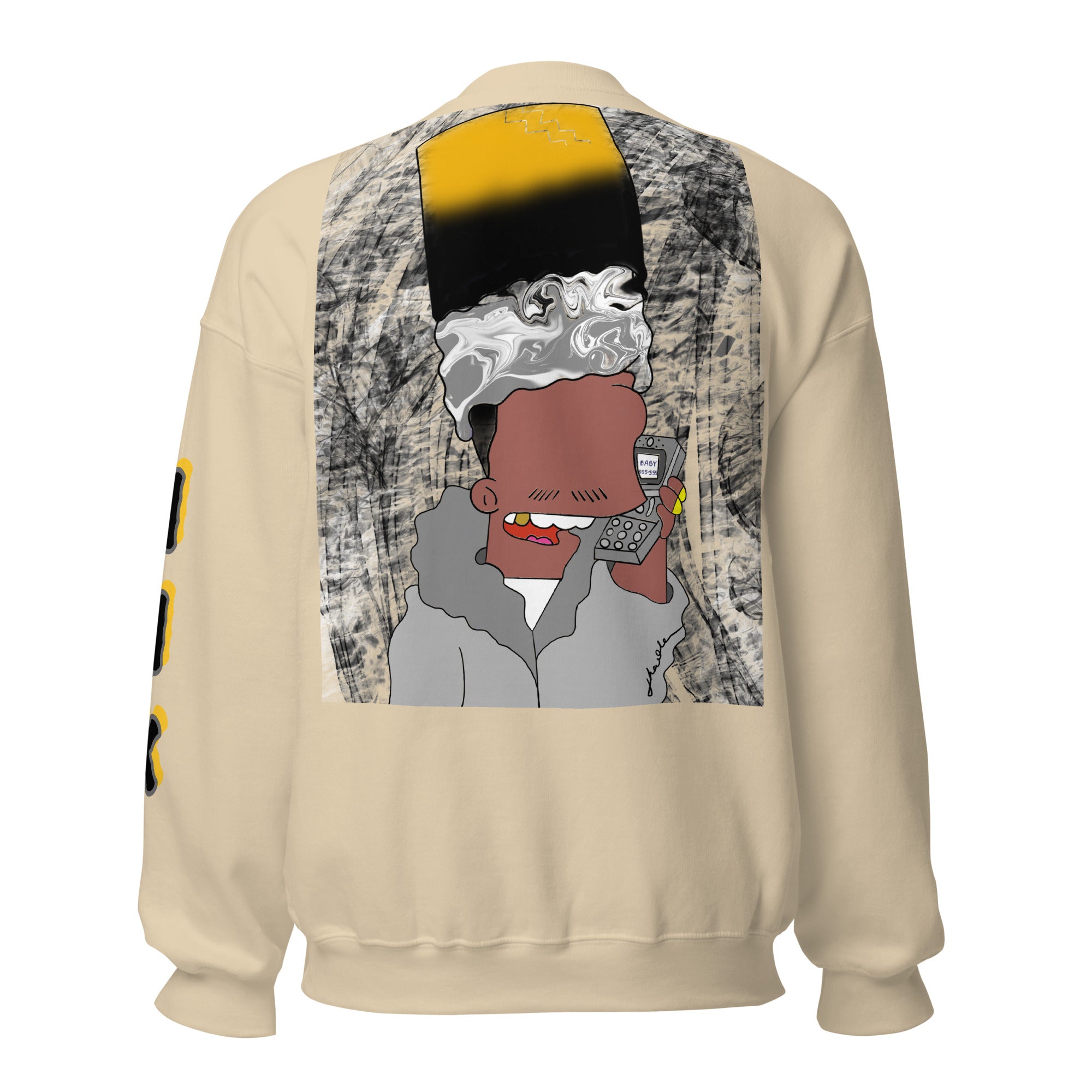 Silvah Surfah Bart Unisex Sweatshirt