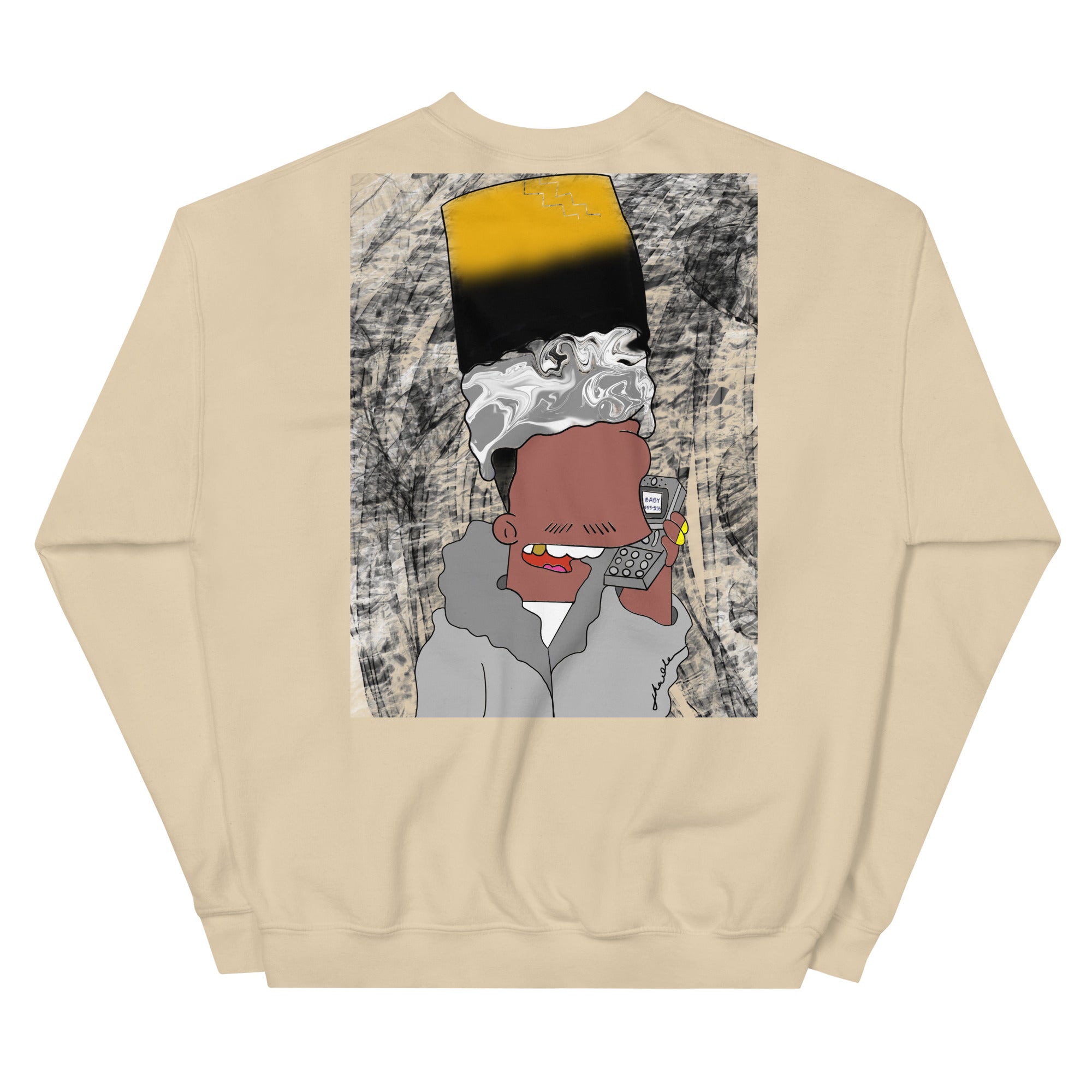 Silvah Surfah Bart Unisex Sweatshirt