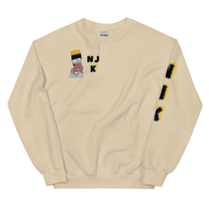 Silvah Surfah Bart Unisex Sweatshirt