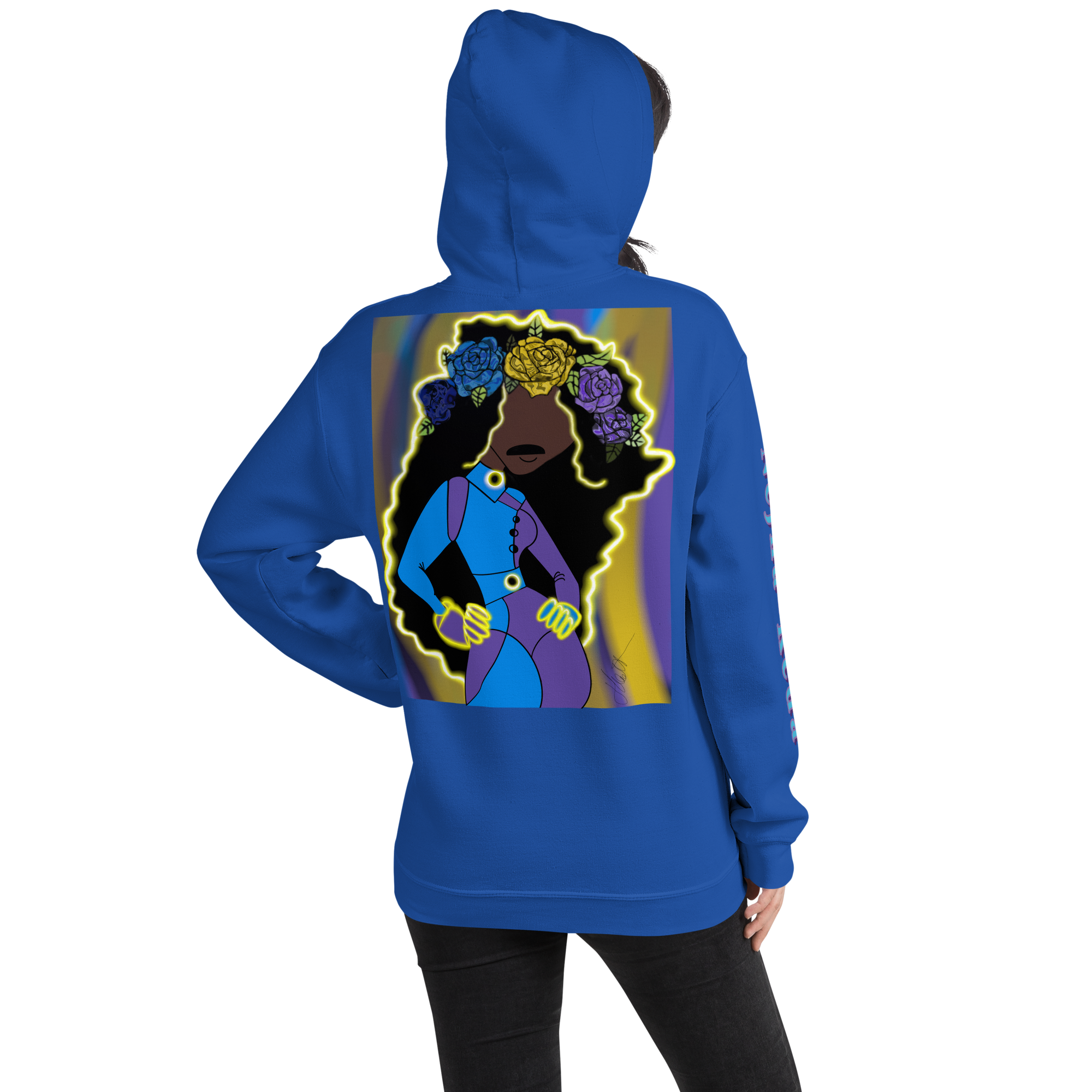 She Goes Unisex Hoodie