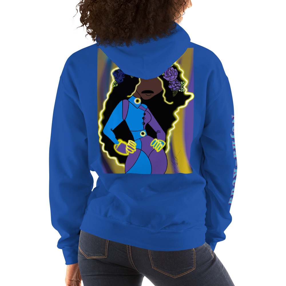 She Goes Unisex Hoodie