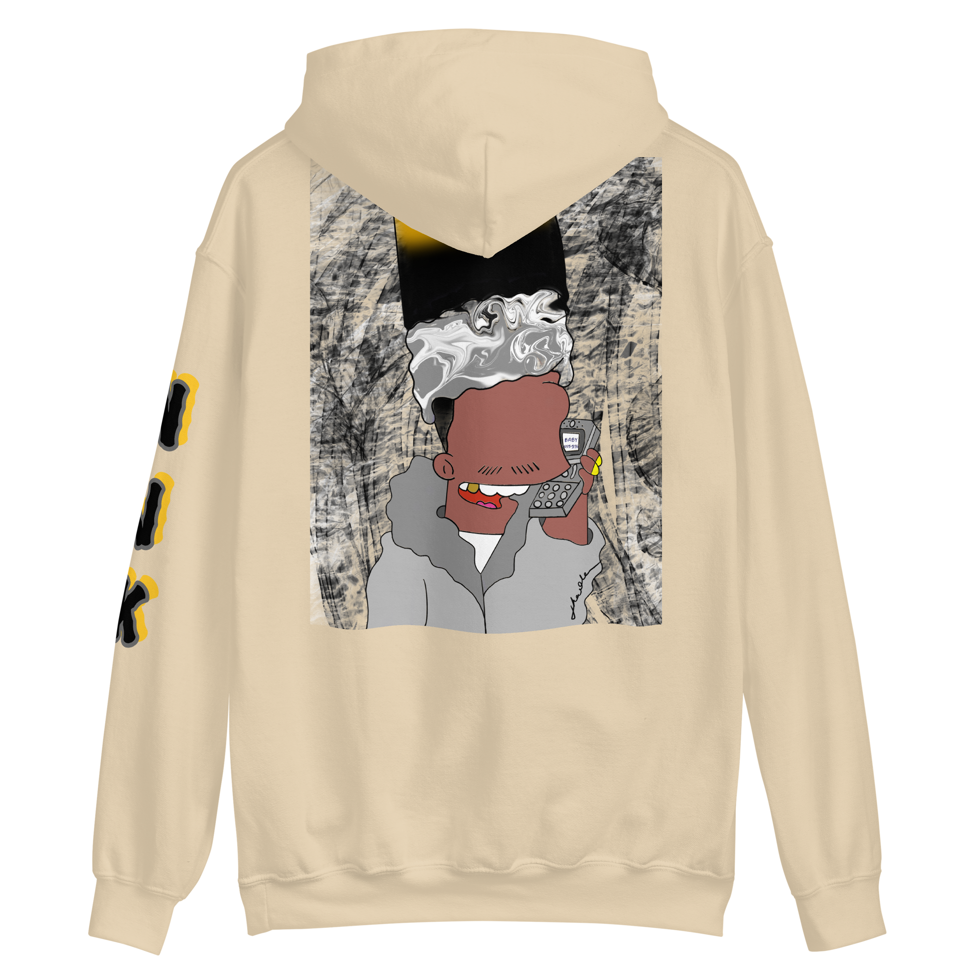 Sliver Surfah Bart Unisex Hoodie