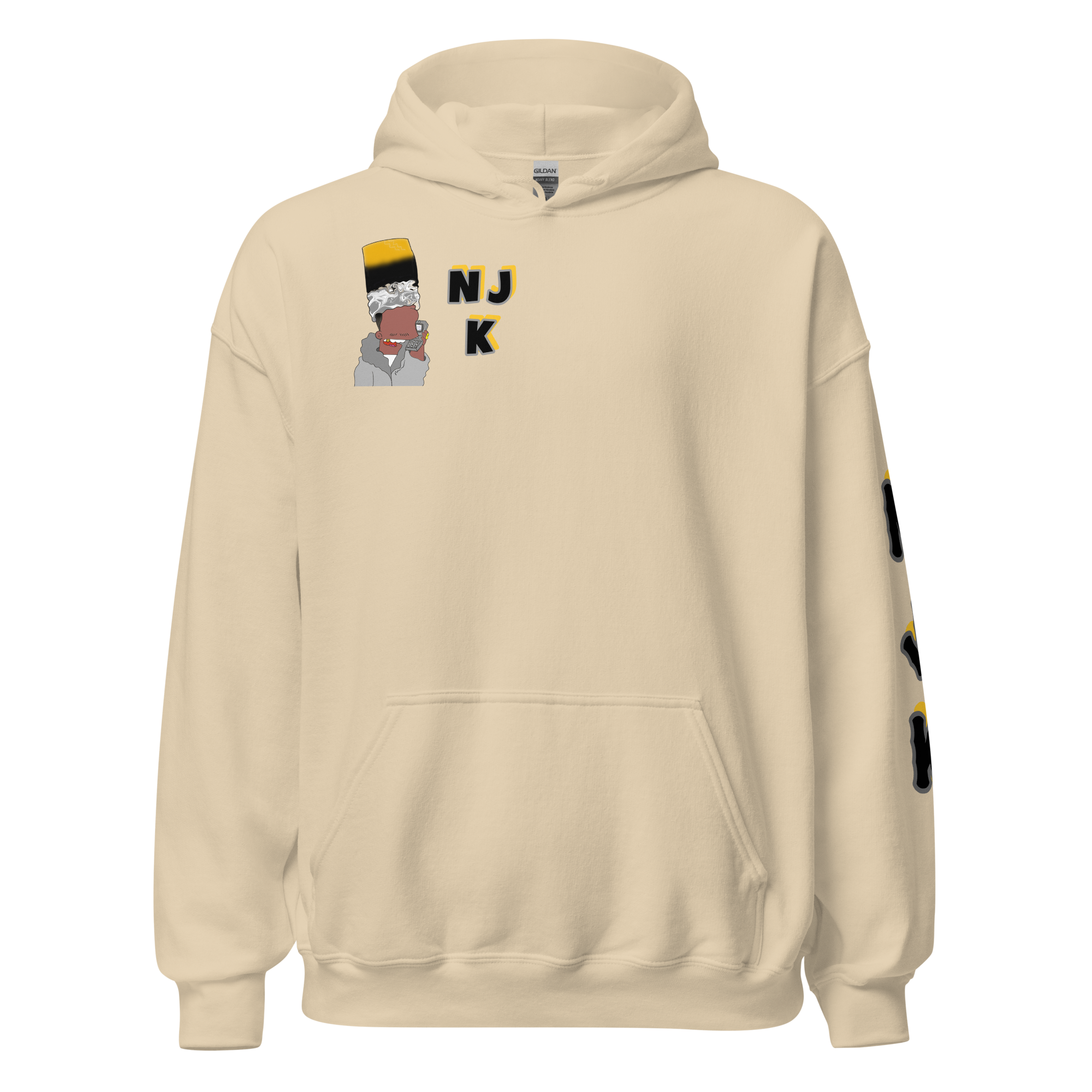 Sliver Surfah Bart Unisex Hoodie