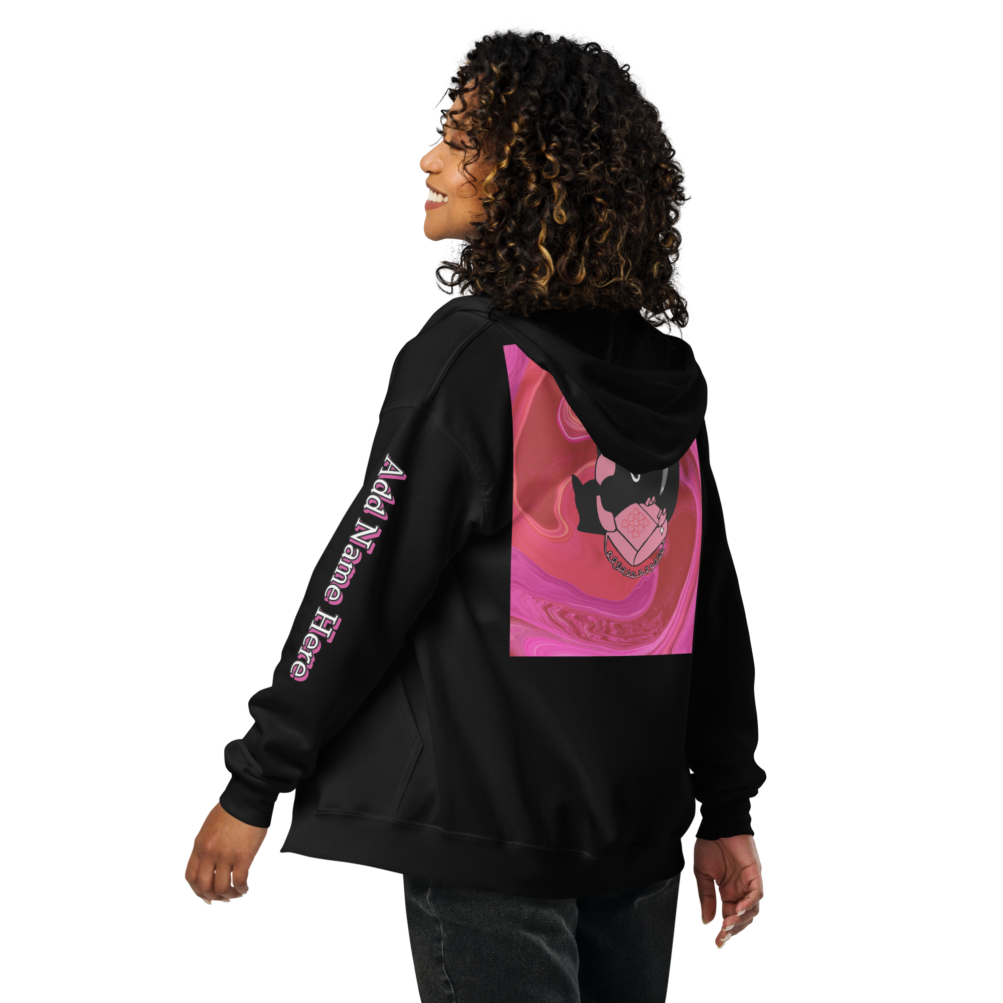 IceCream Unisex Personalized Heavy Blend Zip Hoodie