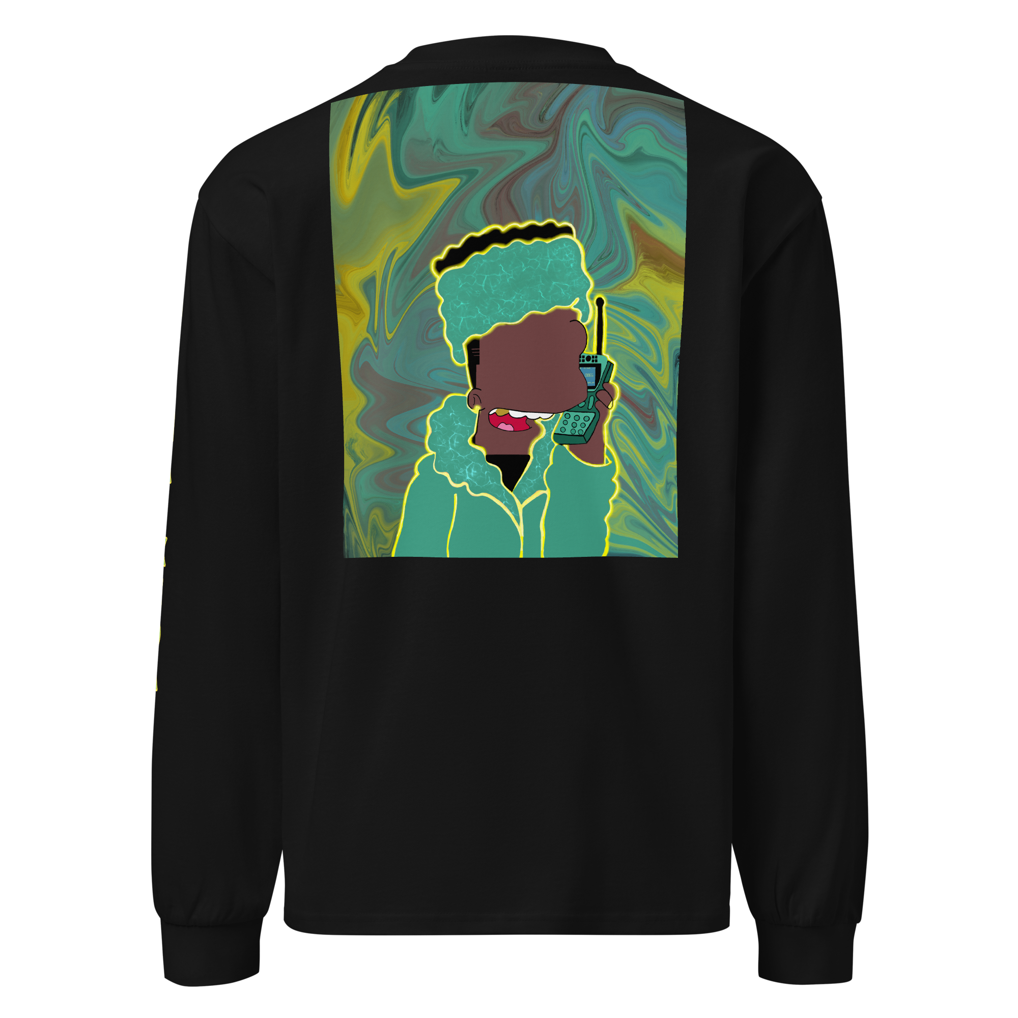 Blesser Bart Premium Heavyweight Long Sleeve Shirt