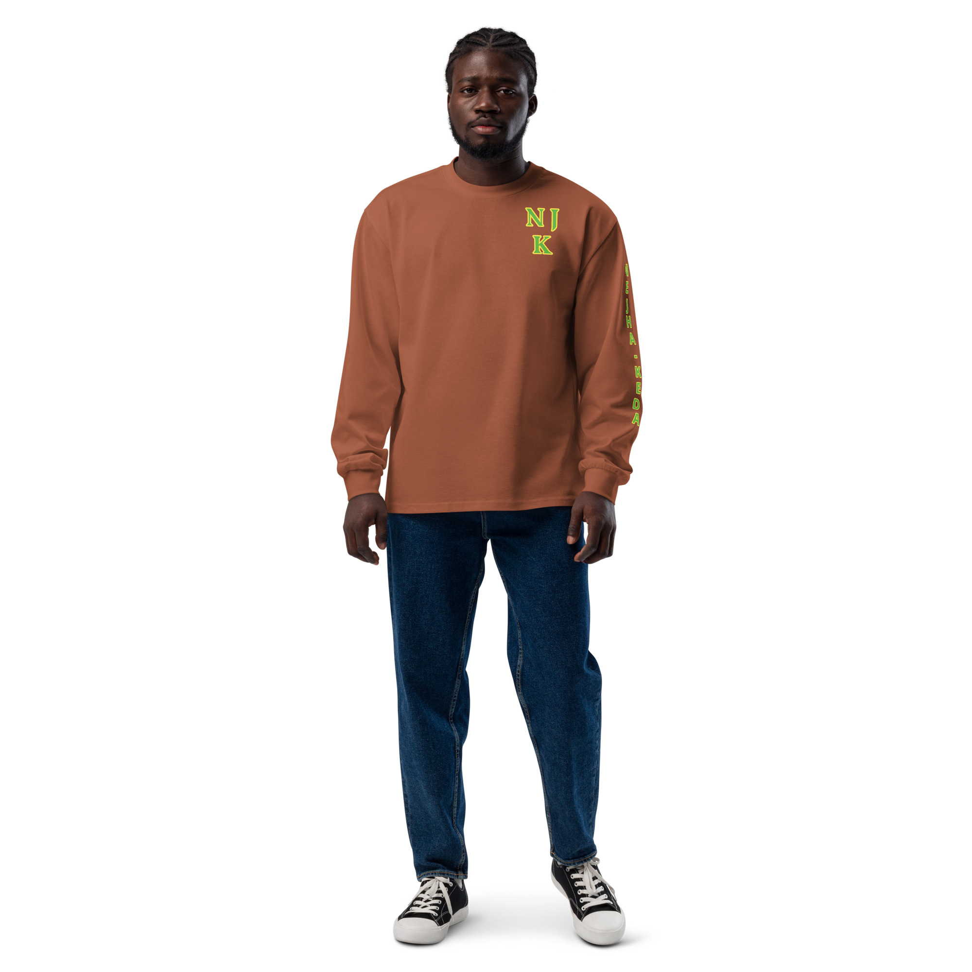 Blesser Bart Premium Heavyweight Long Sleeve Shirt