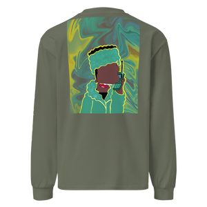 Blesser Bart Premium Heavyweight Long Sleeve Shirt