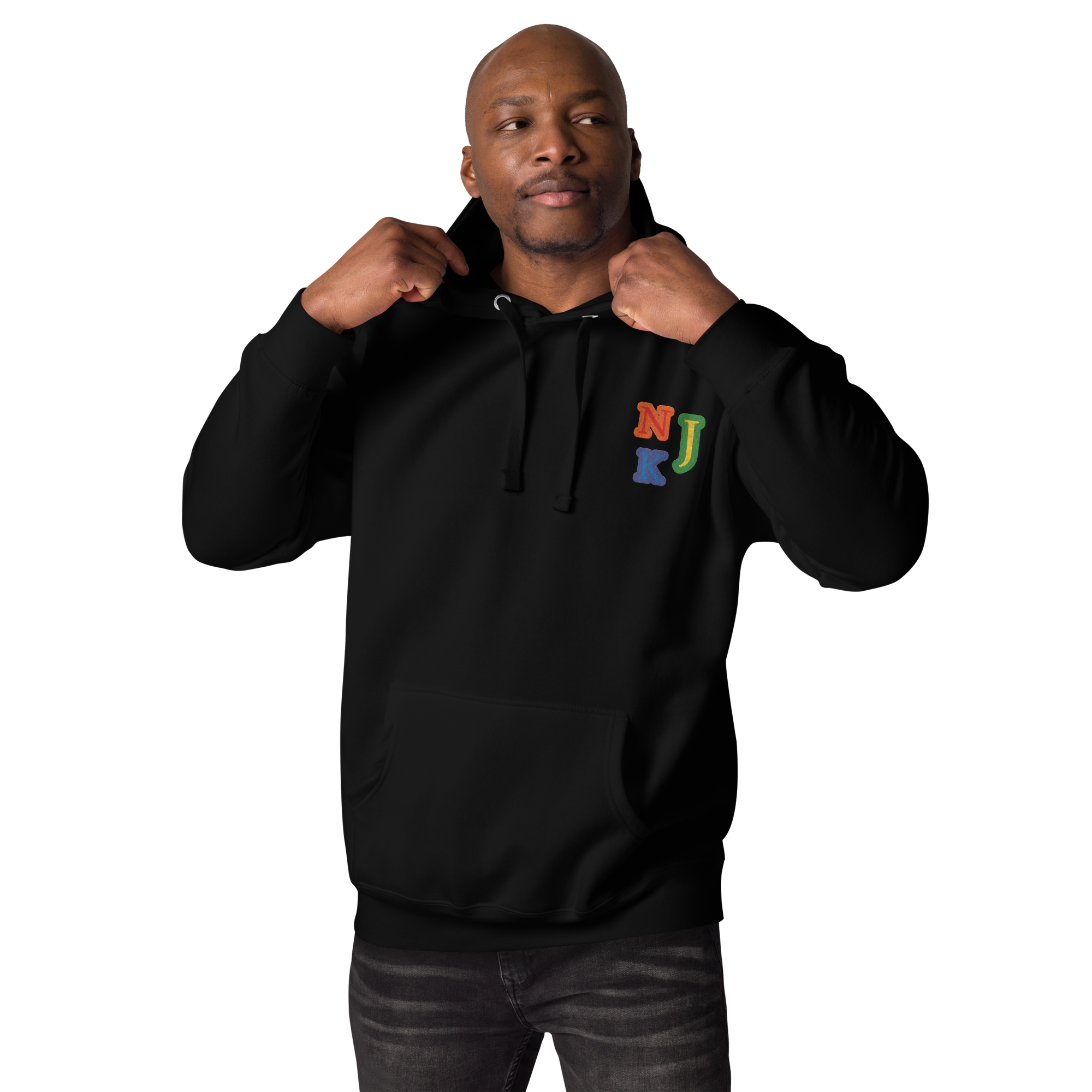 True Pride Embroidered Unisex Hoodie