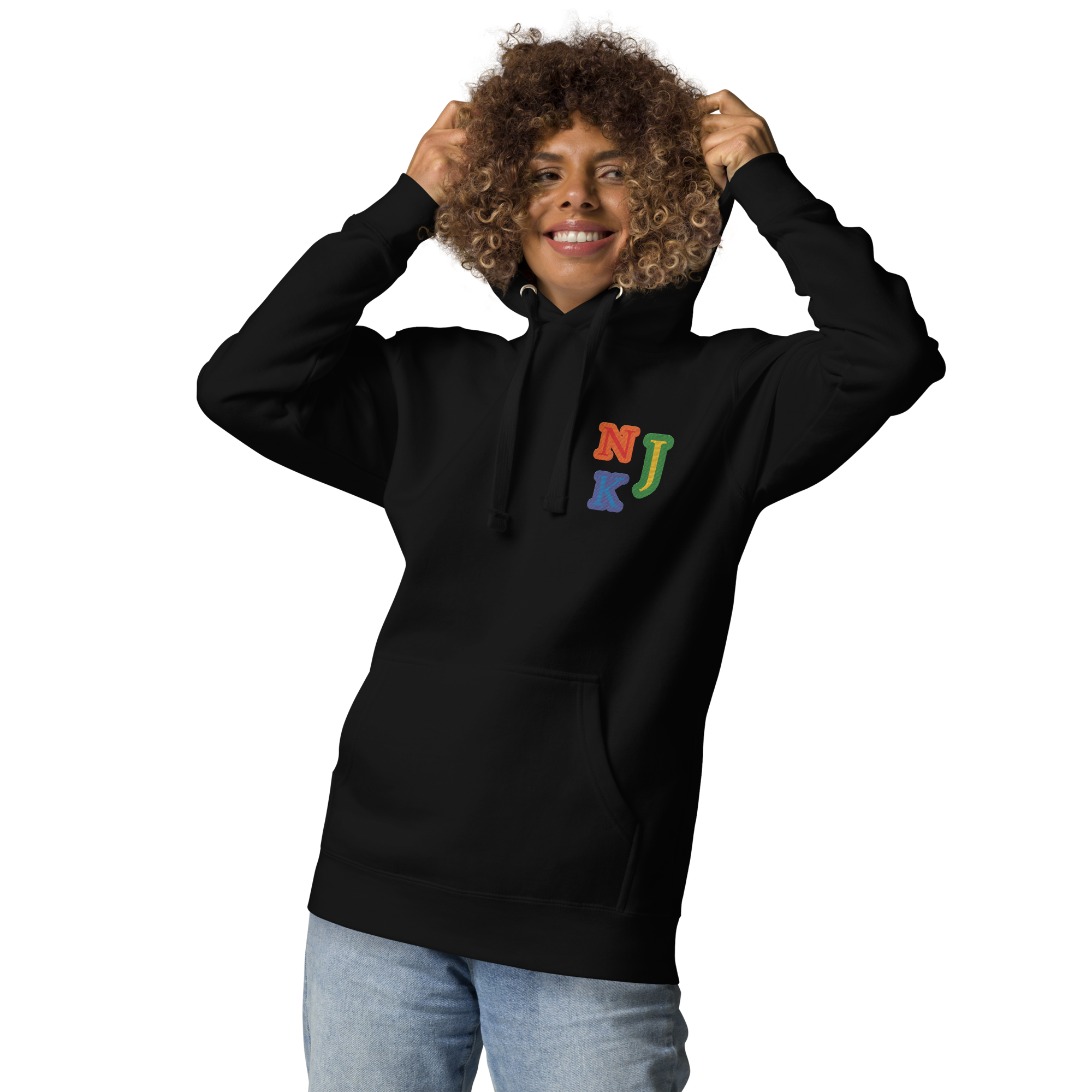 True Pride Embroidered Unisex Hoodie