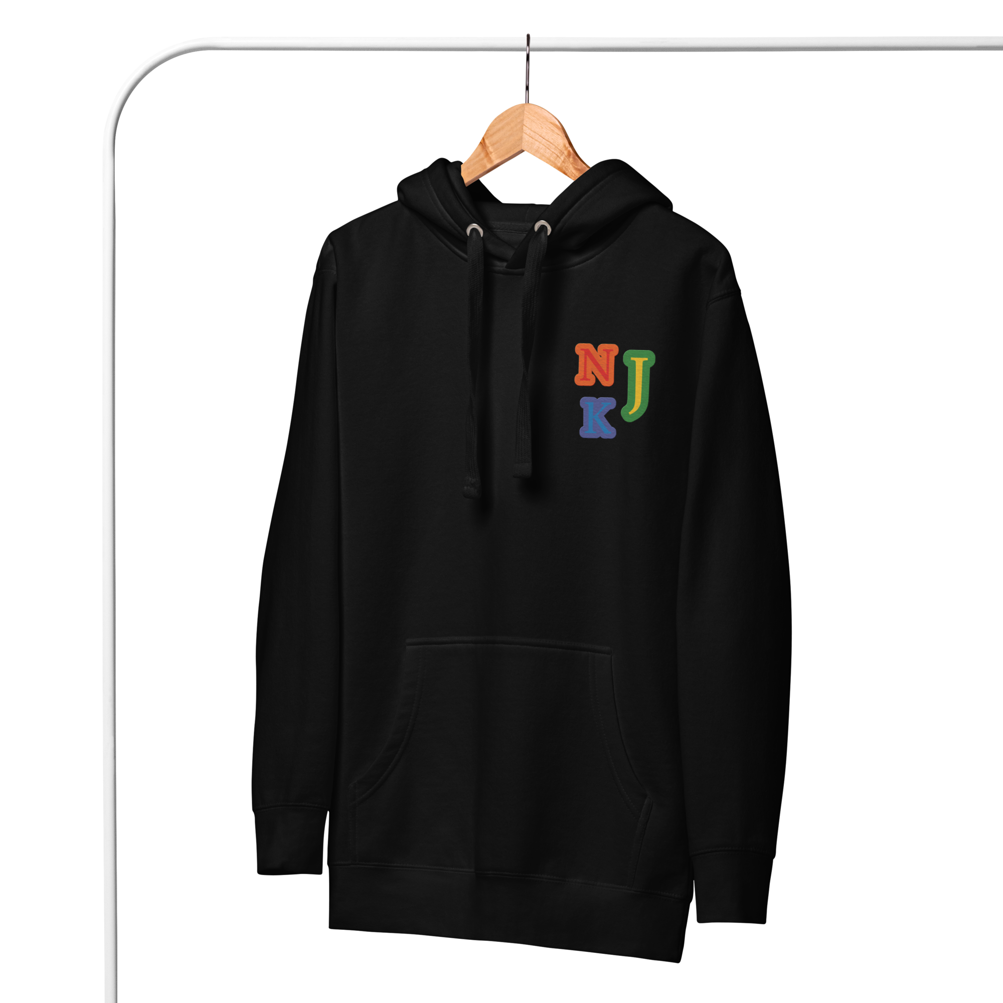 True Pride Embroidered Unisex Hoodie