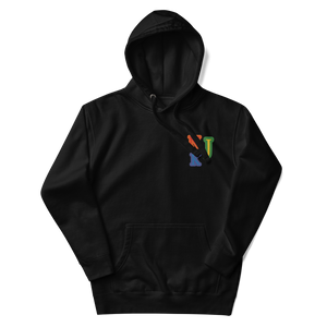 True Pride Embroidered Unisex Hoodie