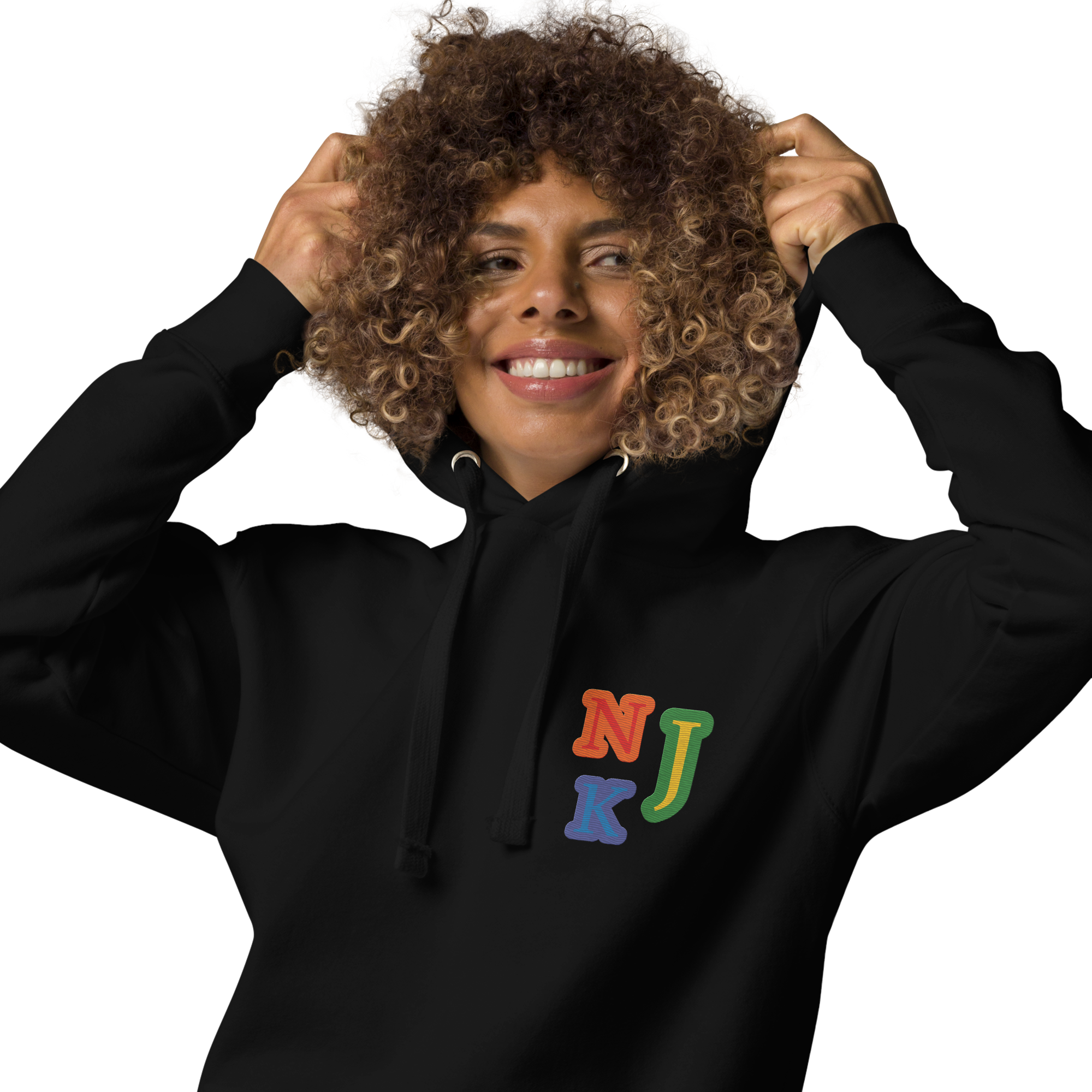 True Pride Embroidered Unisex Hoodie