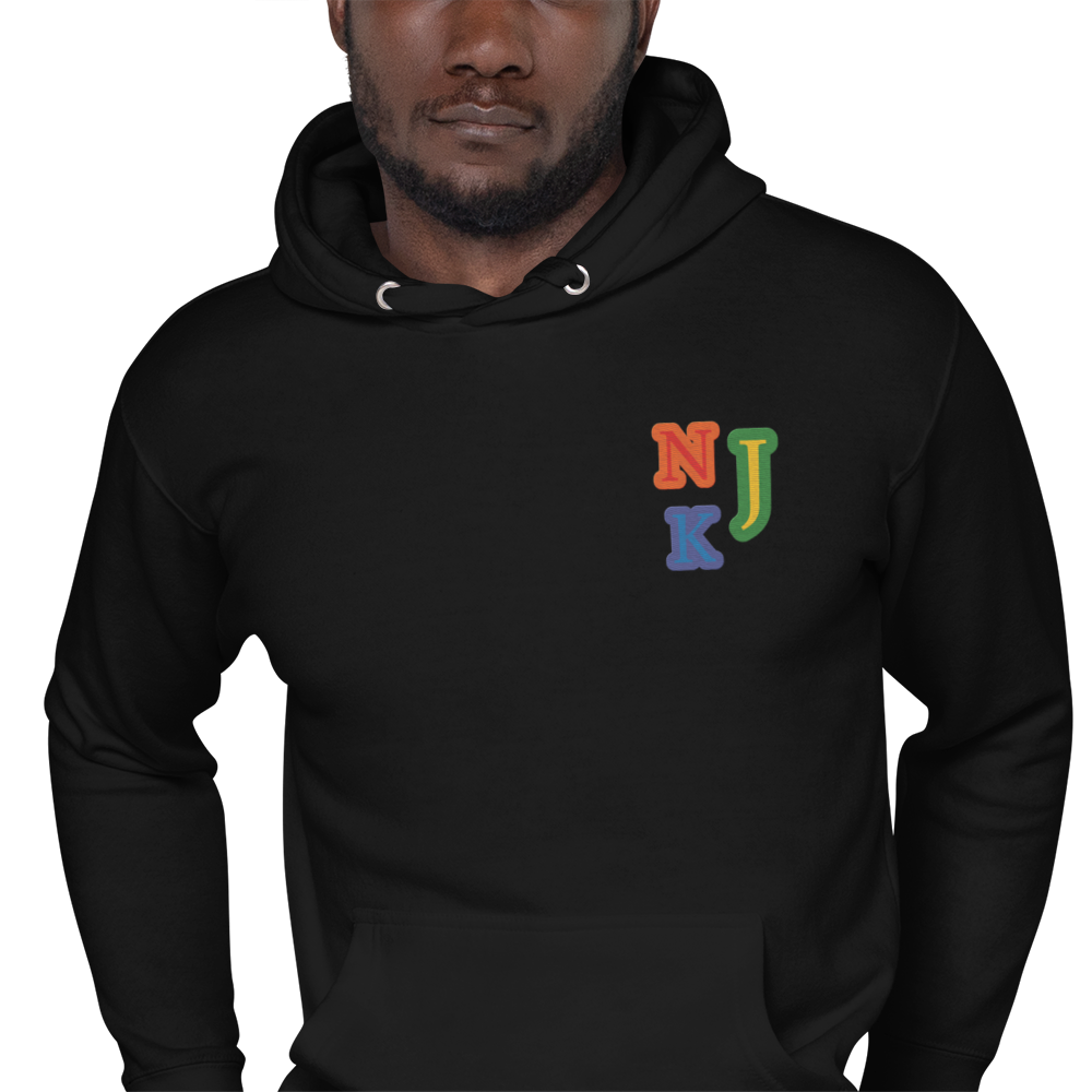 True Pride Embroidered Unisex Hoodie