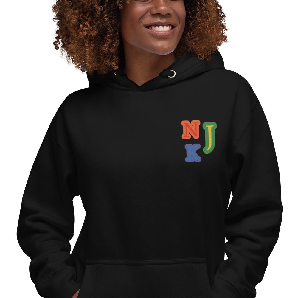 True Pride Embroidered Unisex Hoodie