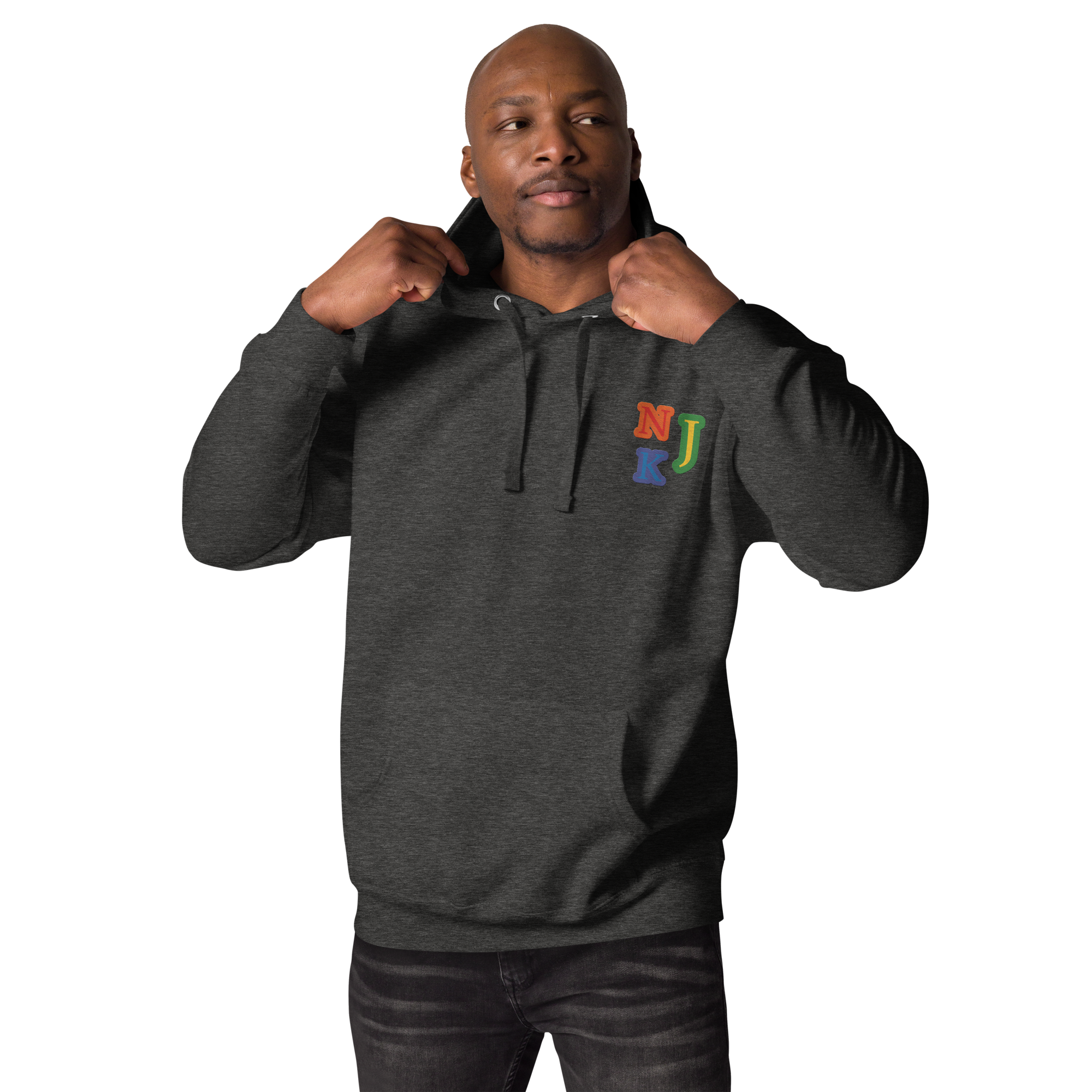 True Pride Embroidered Unisex Hoodie