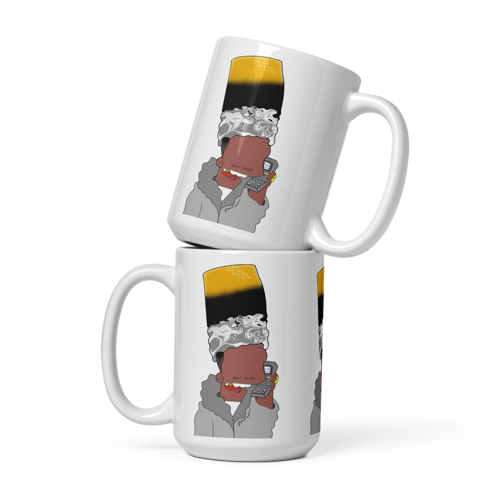 Silvah Surfah Bart Mug