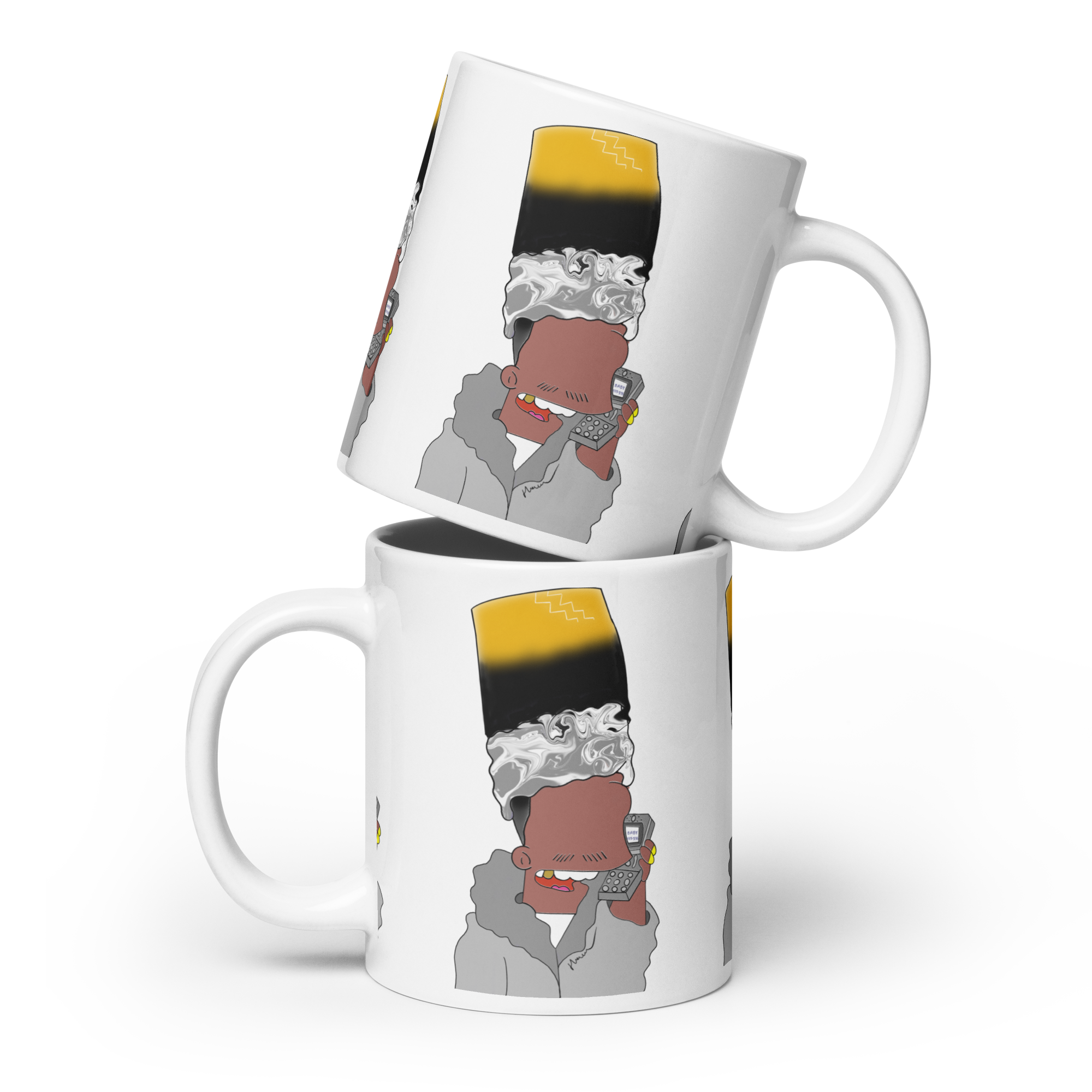 Silvah Surfah Bart Mug