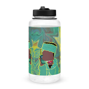 Blesser Bart Wide Mouth Plastic Water Bottle