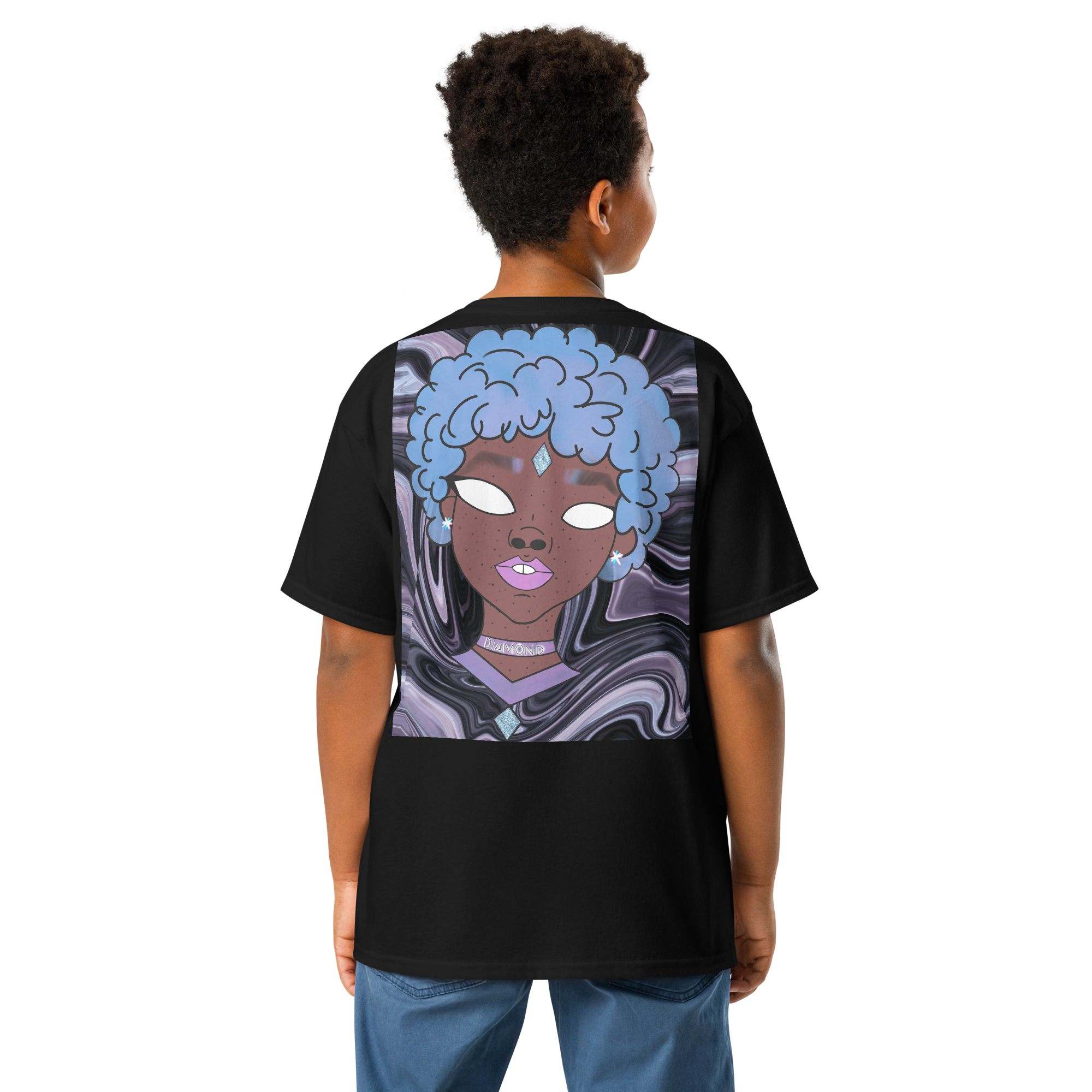 Blue Booberry Youth Classic Tee