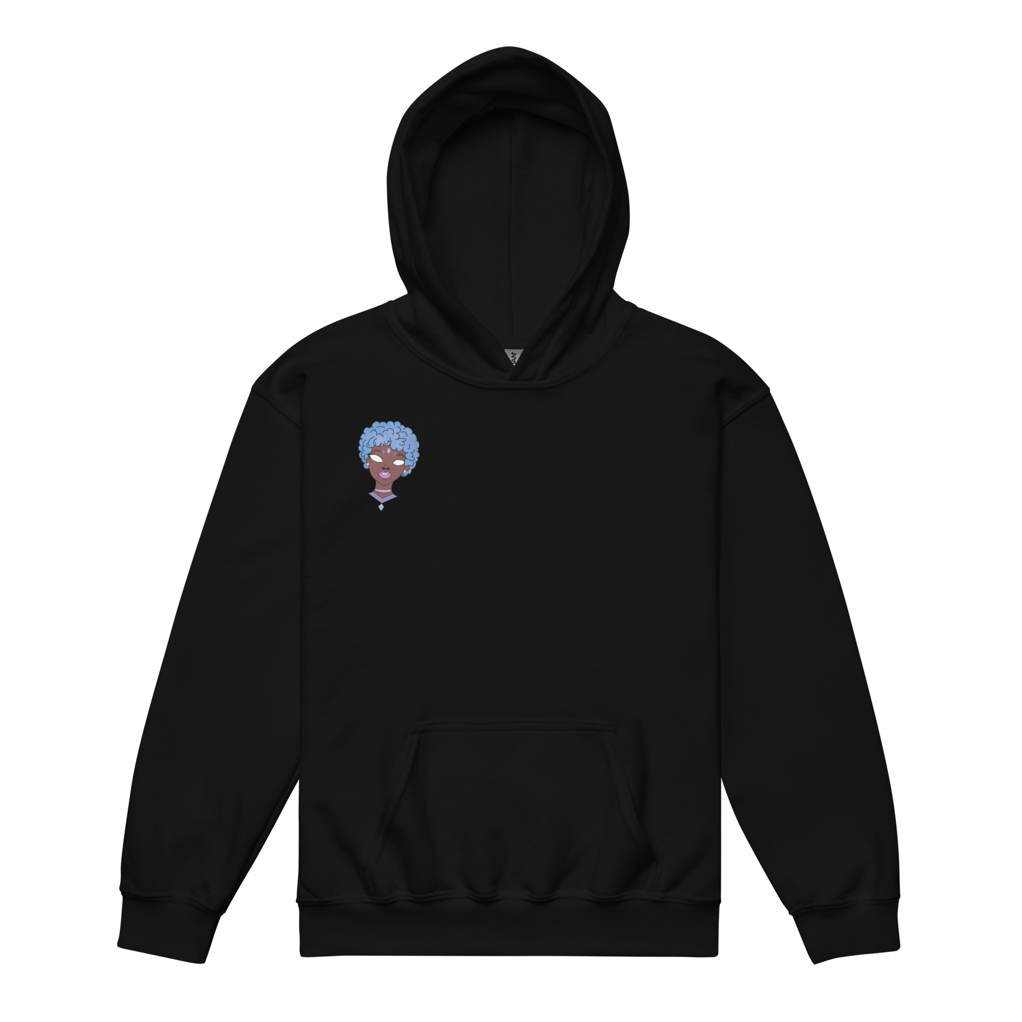 Blue Booberry Youth Heavy Blend Hoodie