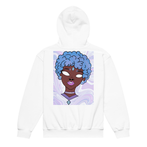 Blue Booberry Youth Heavy Blend Hoodie