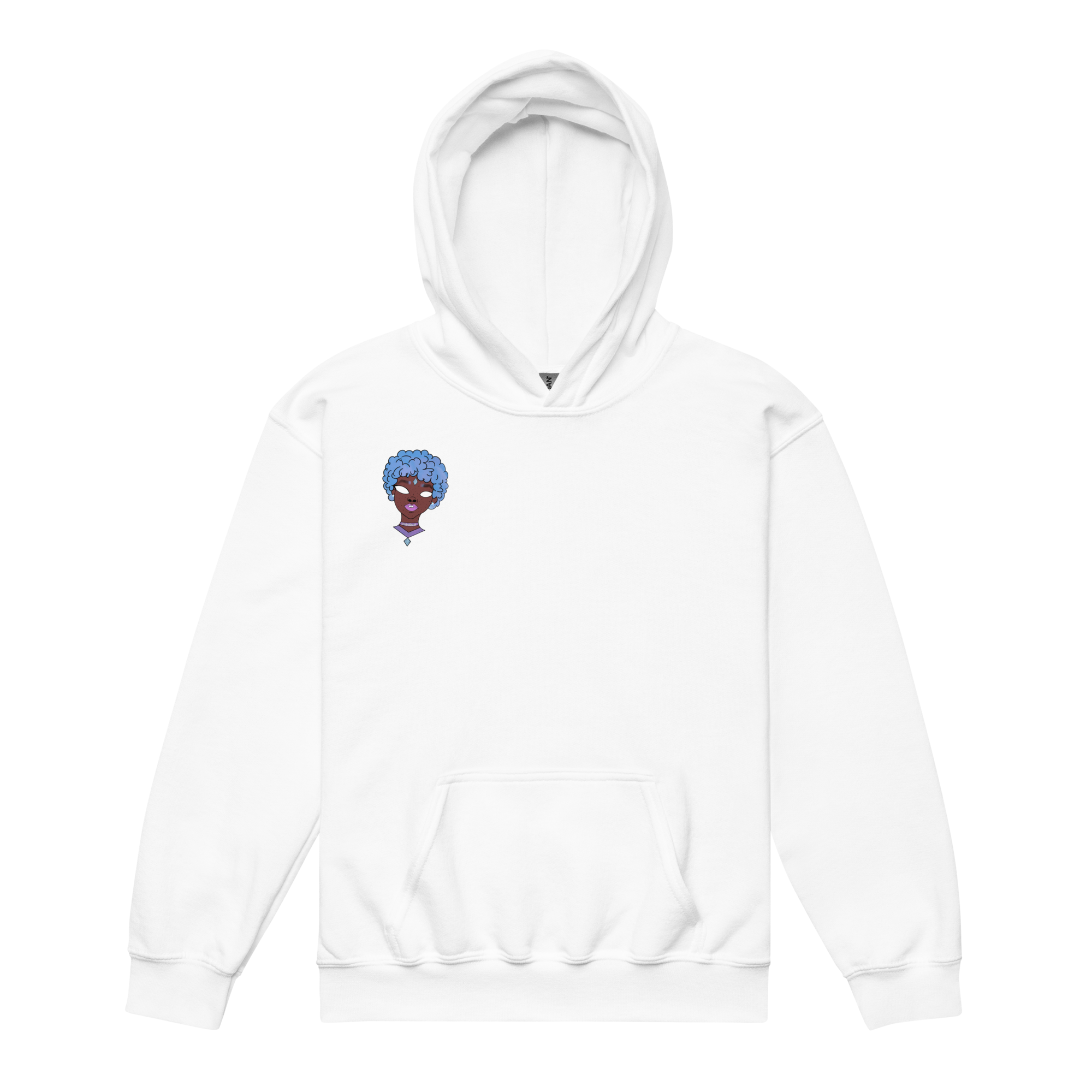 Blue Booberry Youth Heavy Blend Hoodie