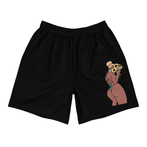 Big Booty Belle Men's Athletic Long Shorts