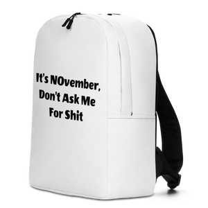 NOvember Minimalist Backpack