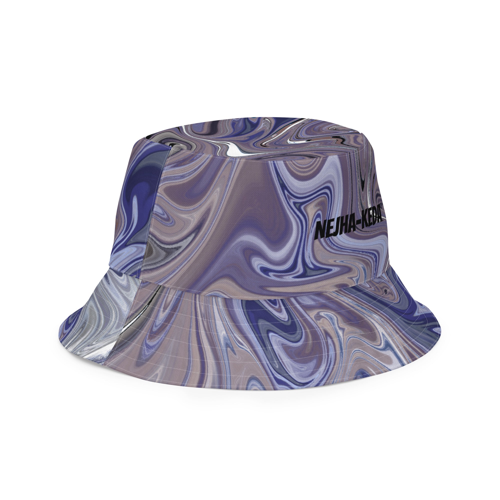 Berry Blues Reversible Bucket Hat