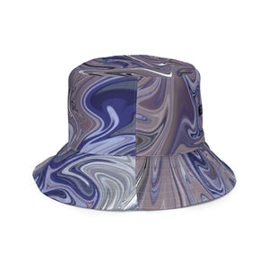 Berry Blues Reversible Bucket Hat