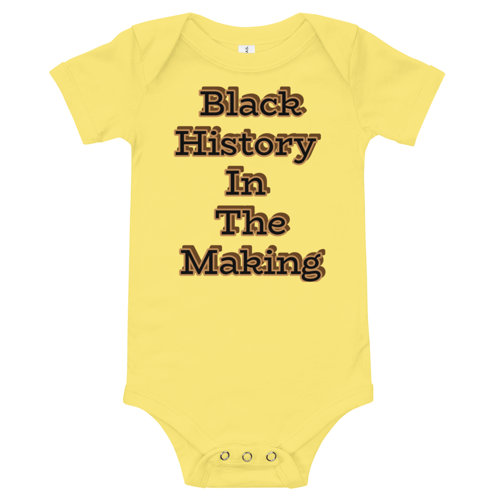 Baby History Short Sleeve Onesie