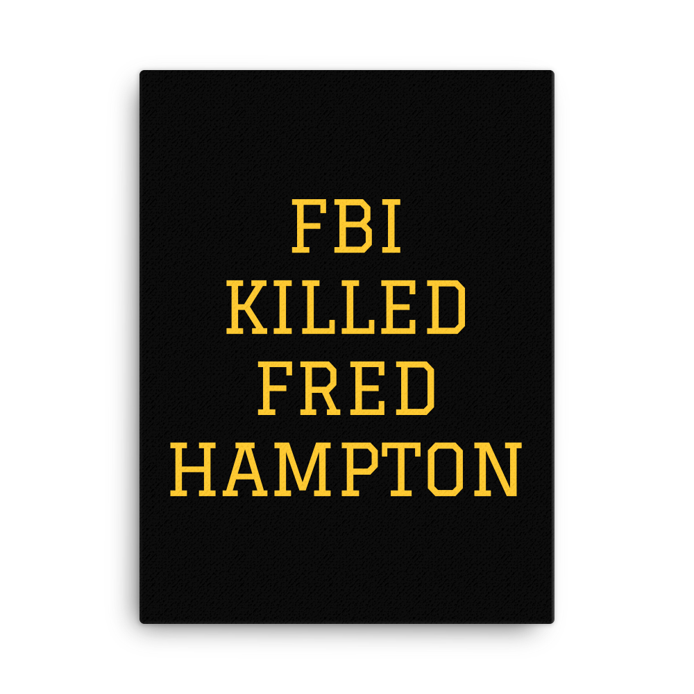 Fred Hampton Canvas