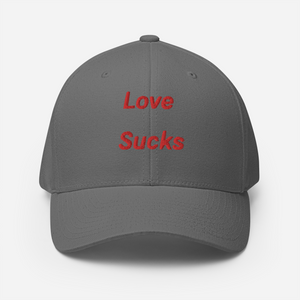 Love Sucks Structured Twill Cap