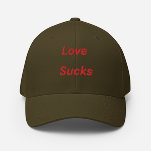 Love Sucks Structured Twill Cap