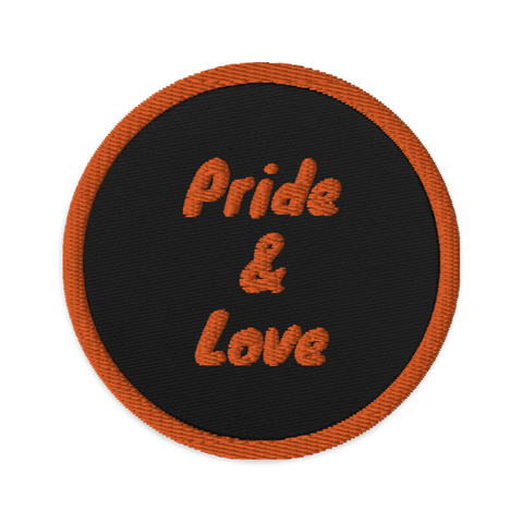 Pride & Love Embroidered Patches