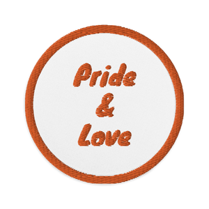 Pride & Love Embroidered Patches