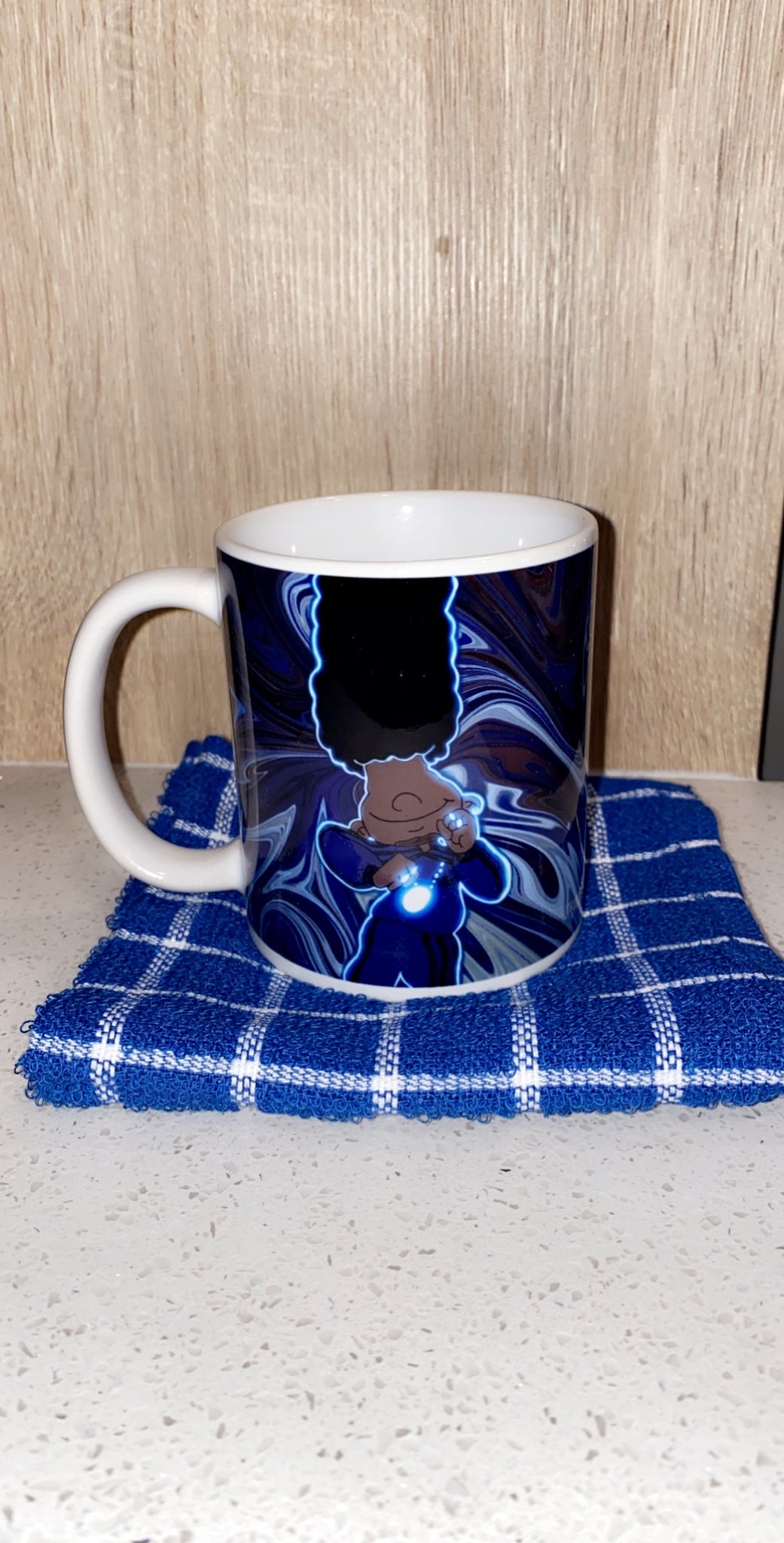 Berry Blues Glossy Mug