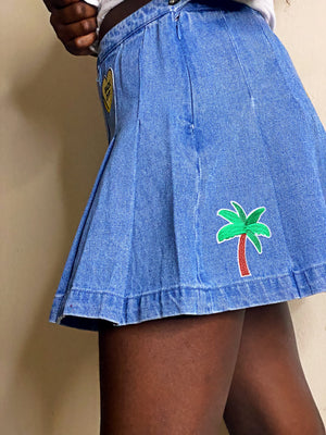 Cali Girl Denim Skirt