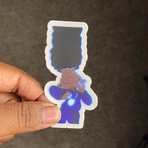 Berry Blues Bubble-Free stickers