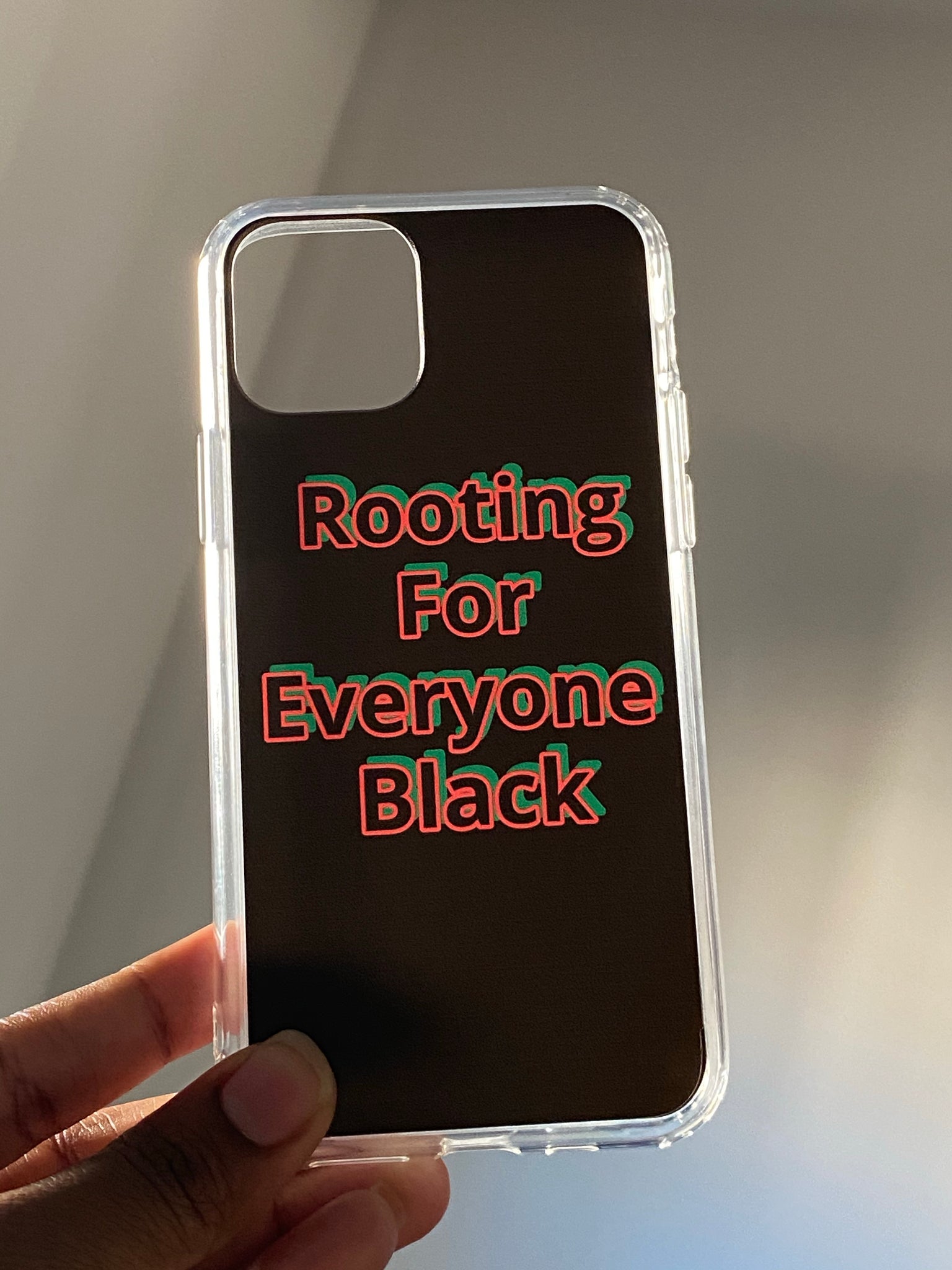 Blackout iPhone Case