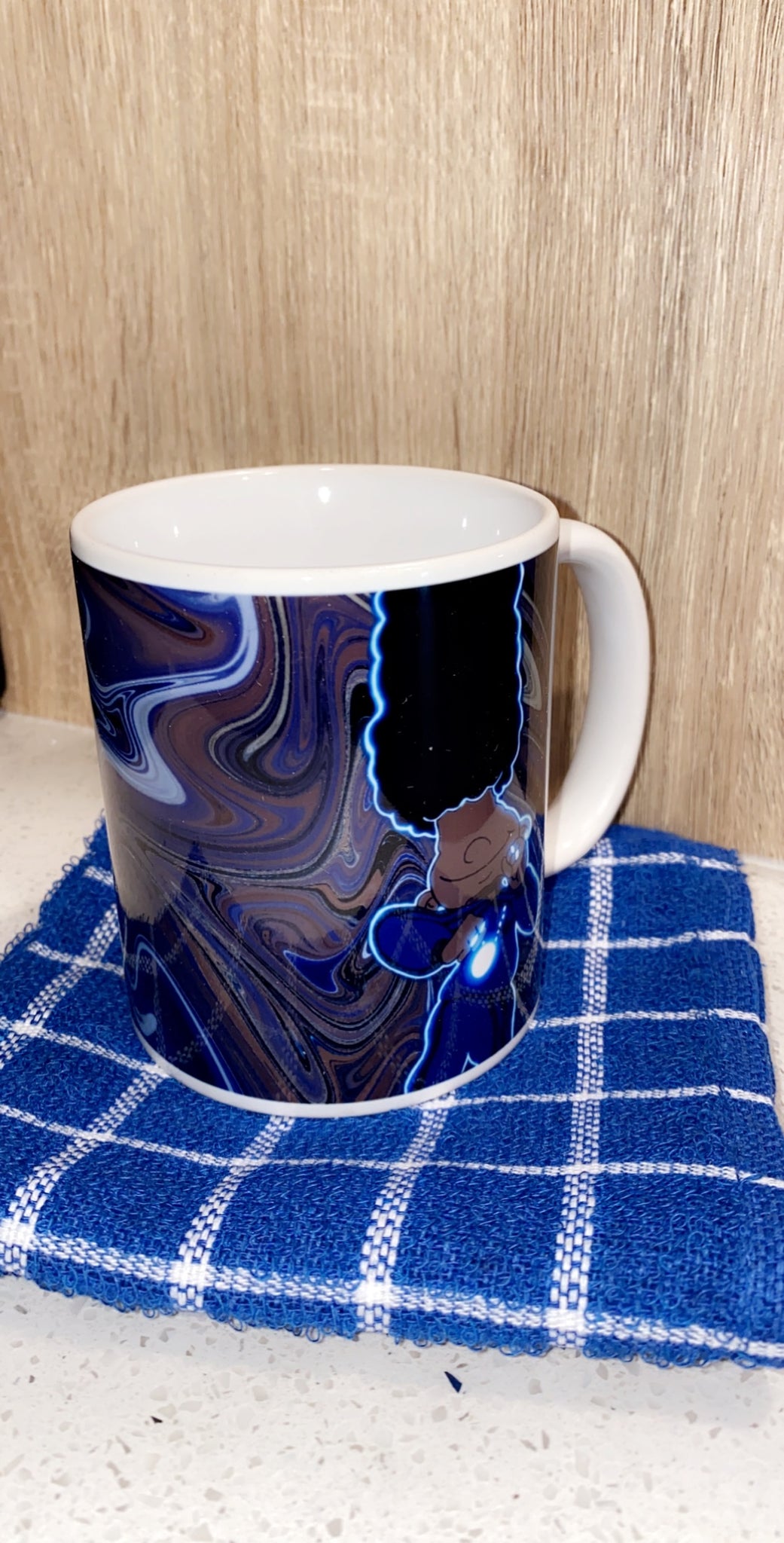 Berry Blues Glossy Mug